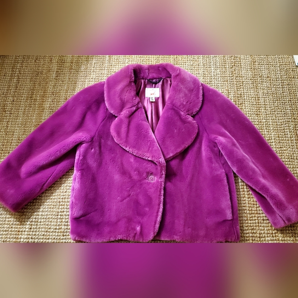 Vintage Faux Fur Jacket